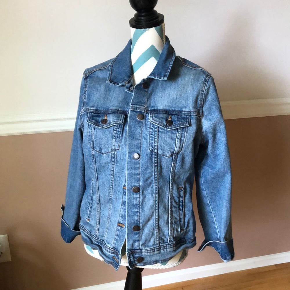 Blue denim jacket